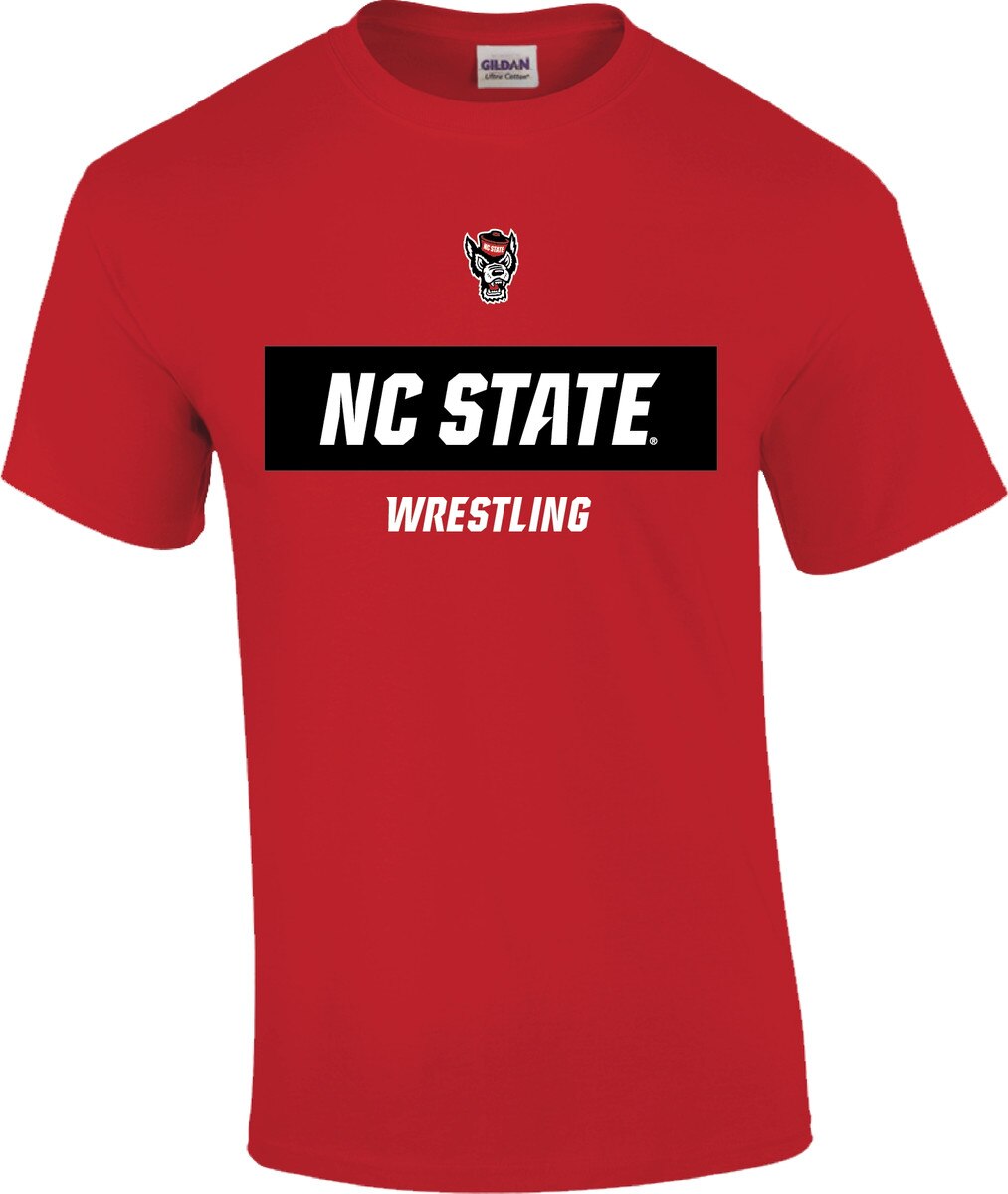 Red Short Sleeve Tee - NC State Wre